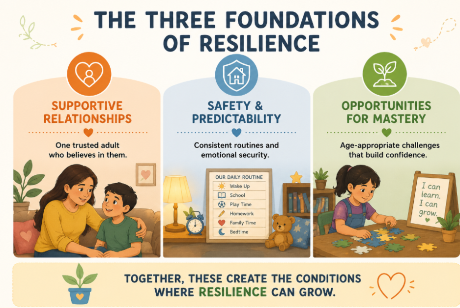 three foundations of resilience
