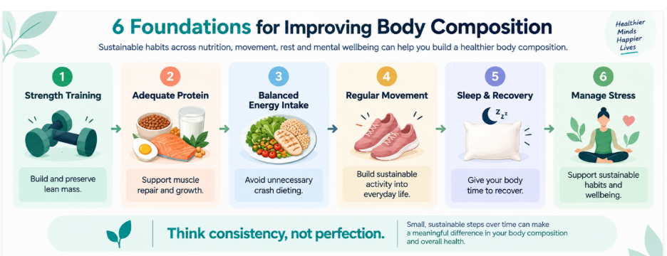 6 foundations for improving body composition