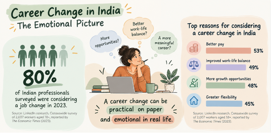 career change in India