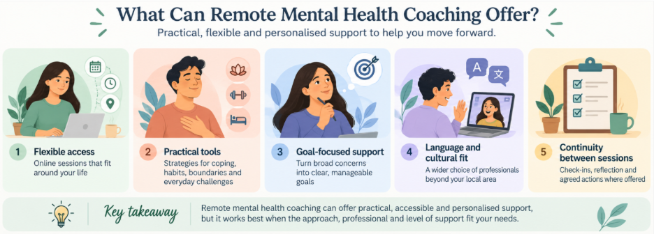what can remote mental health coaching offer?