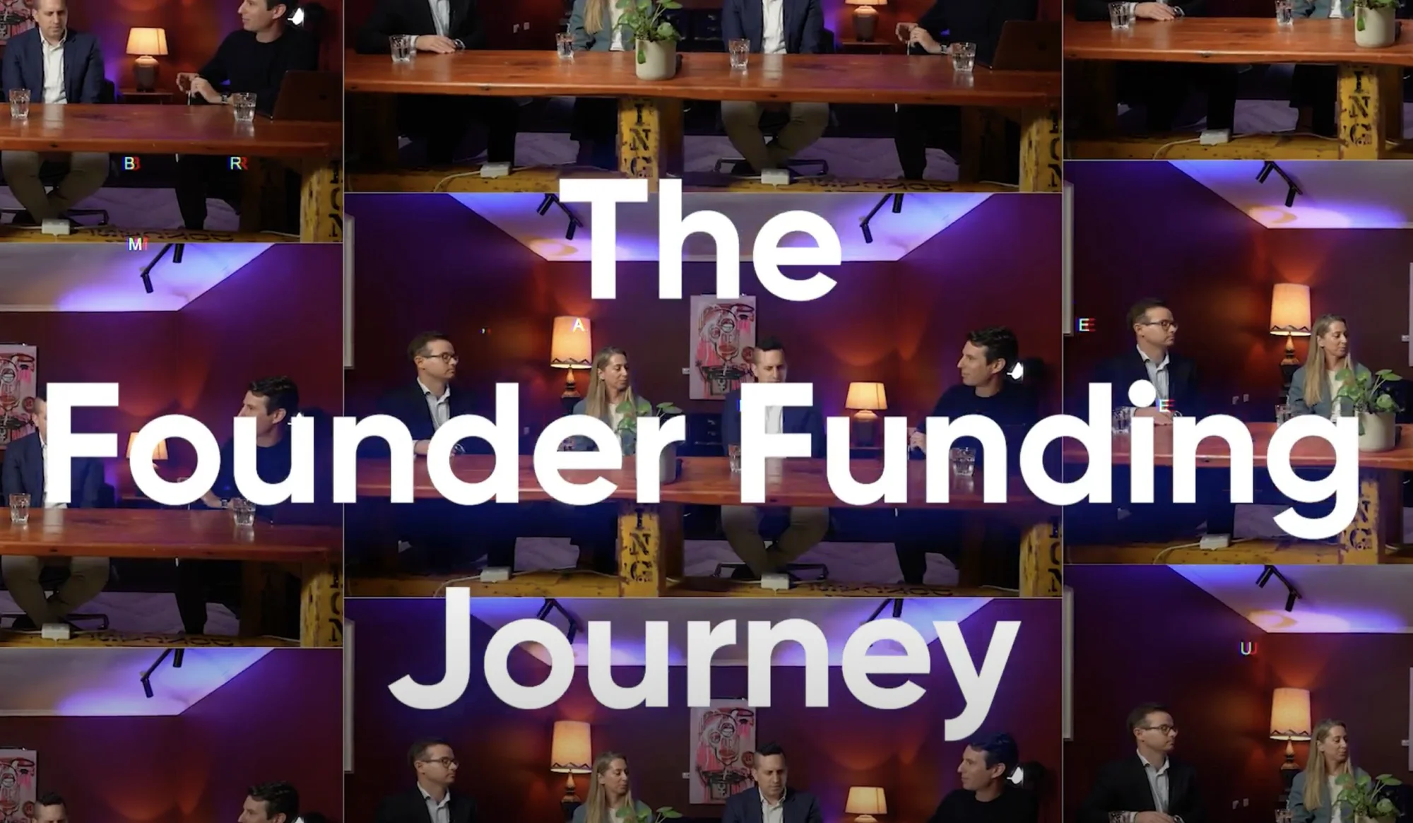 The founder funding journey