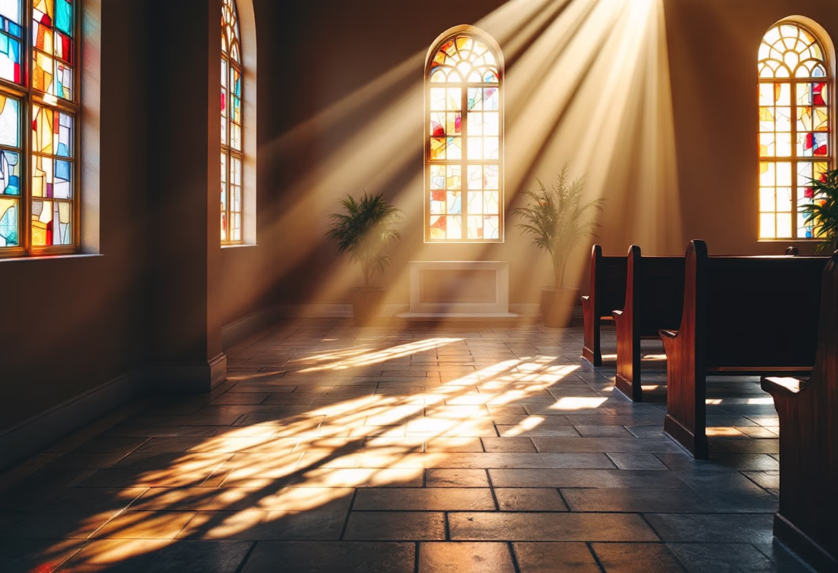 [background image] comforting setting (for a cemeteries & funeral home)