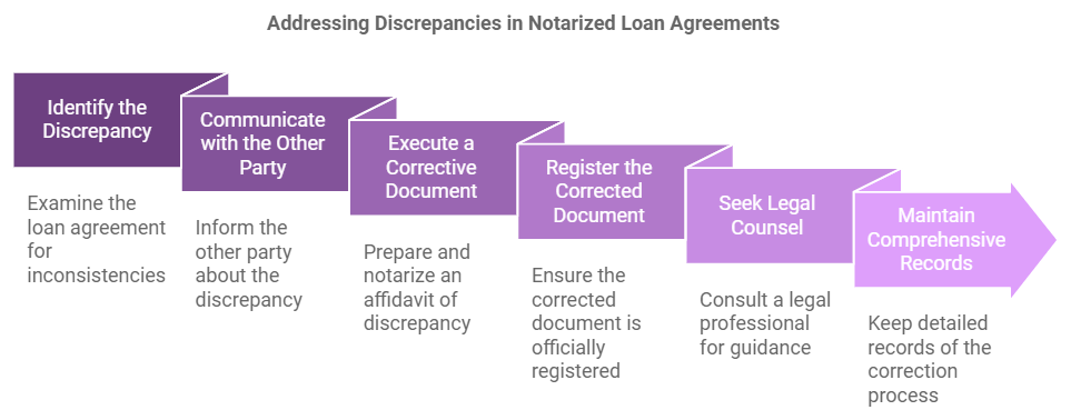 Addressing Discrepancies in Notarized Loan Agreements in The Philippines