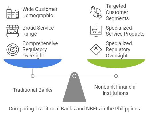 Traditional Banks Vs. Nonbank Financial Institutions in The Philippines
