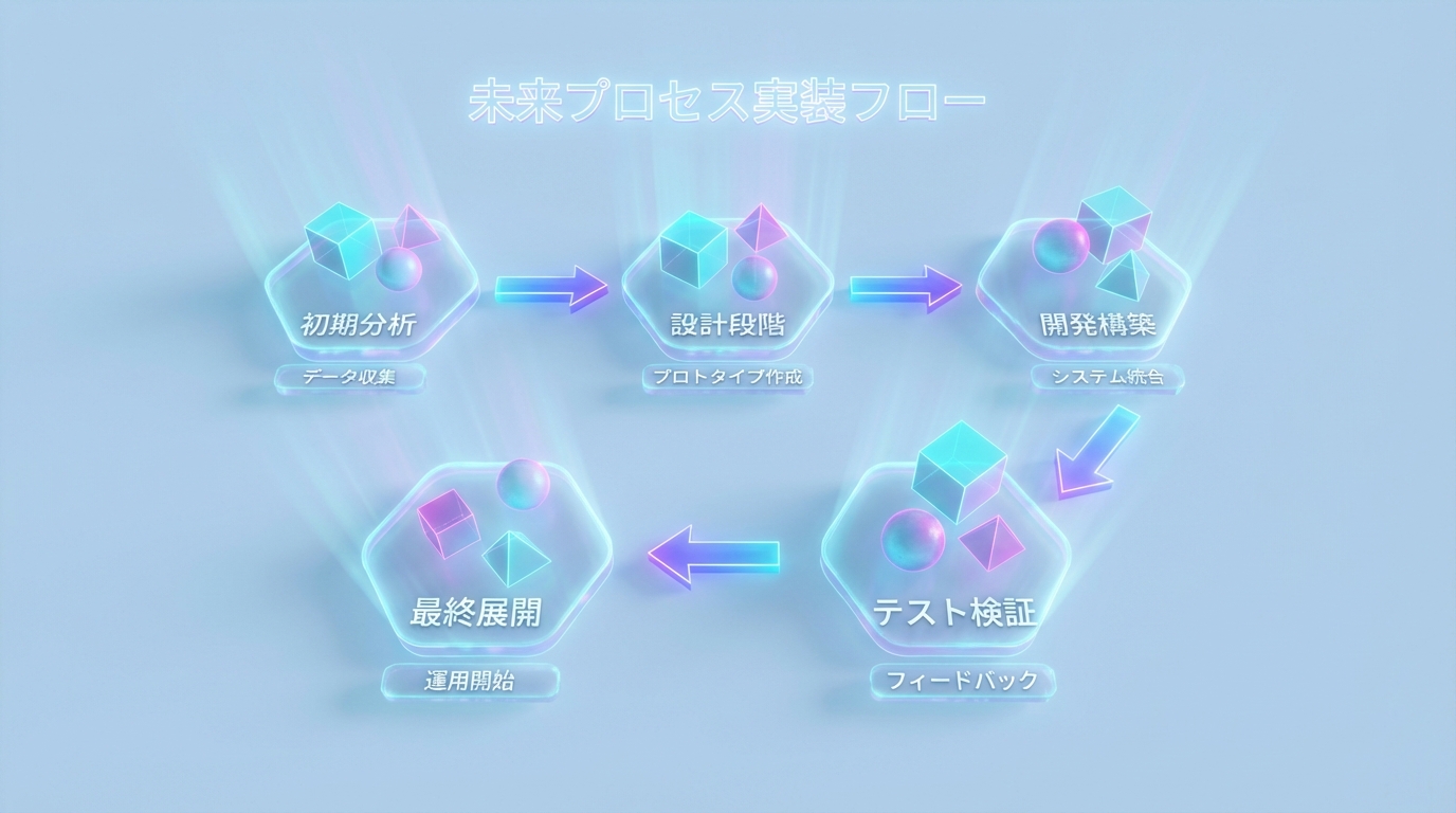 5つの実践施策の概念図