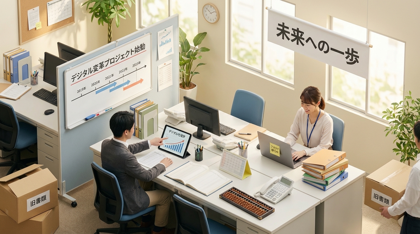 IT化への第一歩を踏み出すオフィス環境
