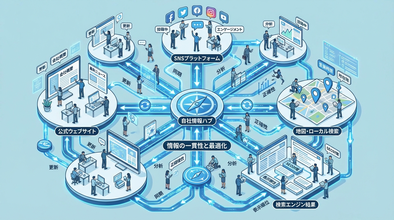 bird's eye view comparison of web information optimization