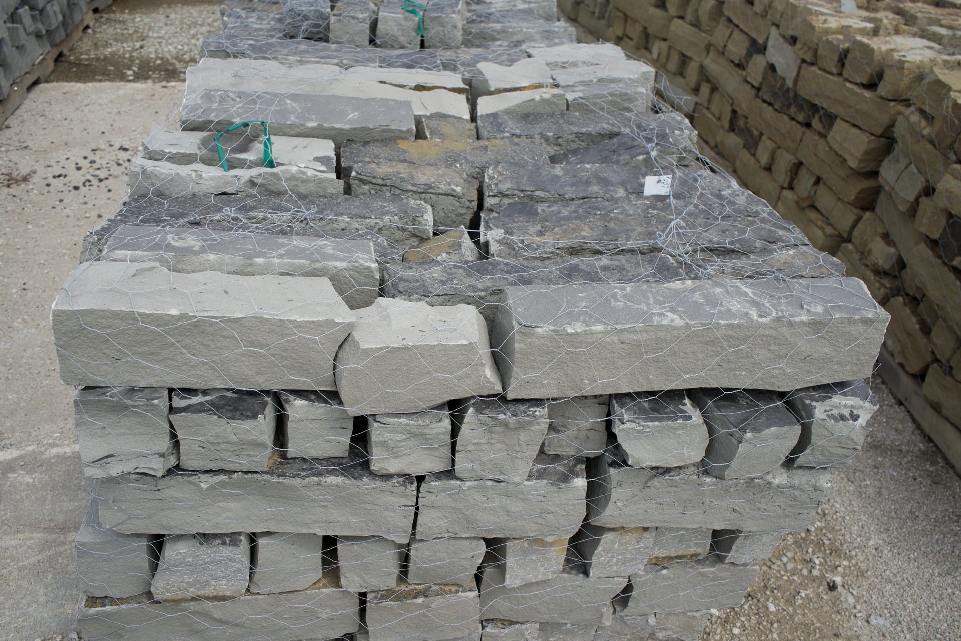 Blue Sandstone Untumbled 4" x 4"