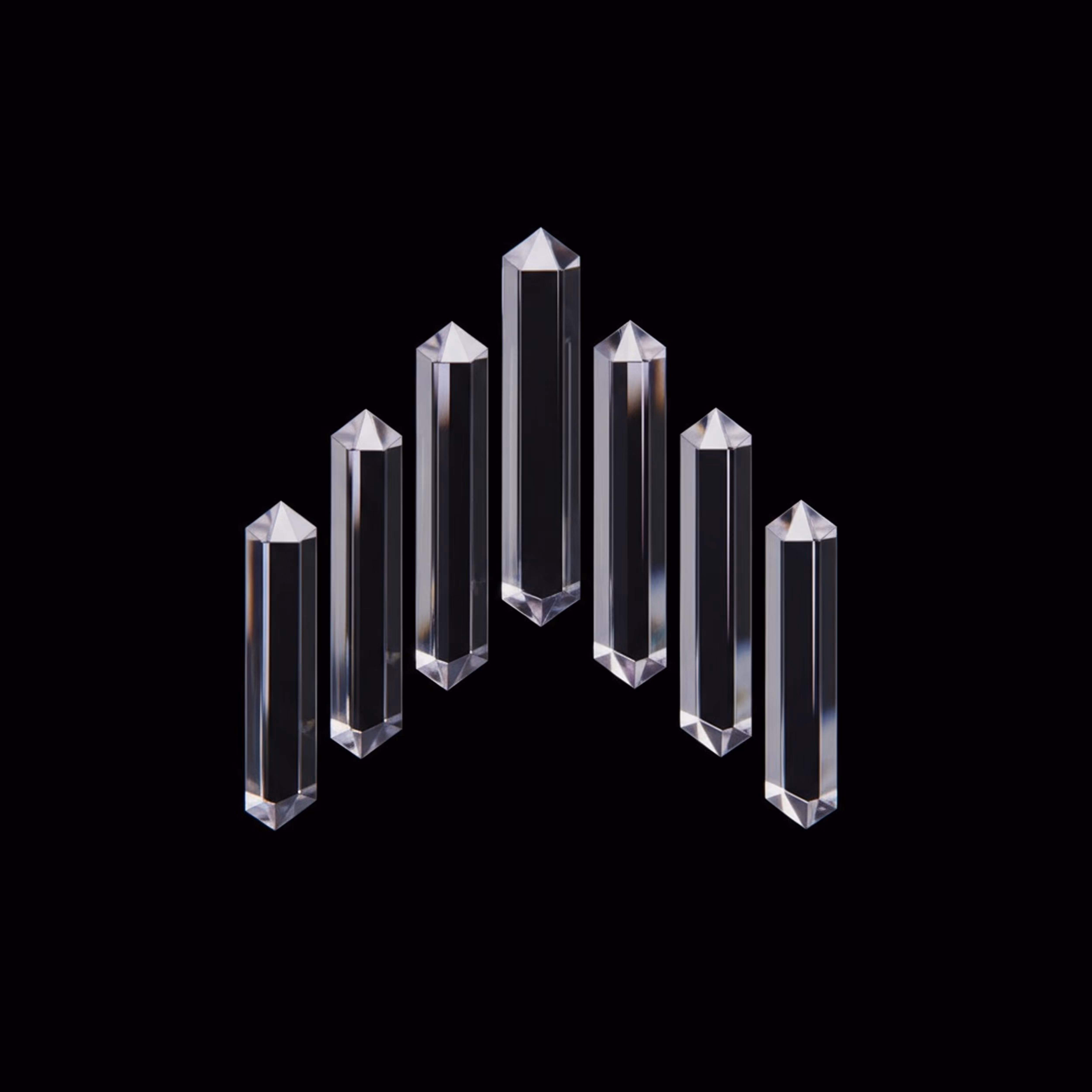 Image of a glass logo design for Exceed