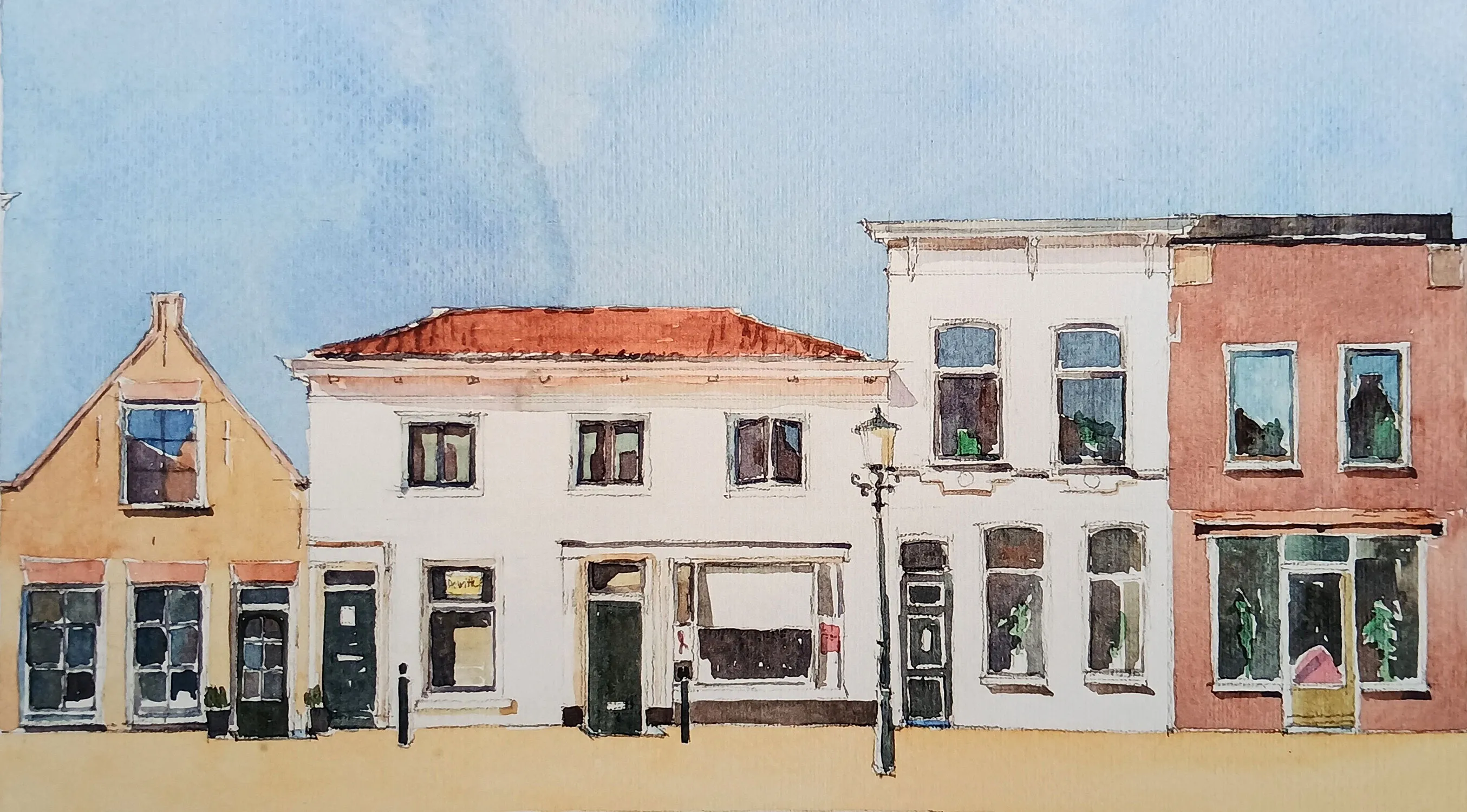 Black and white photo of three men standing close together holding drinks at an indoor event.