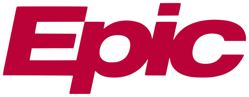 Epic Systems logo in bold red text.