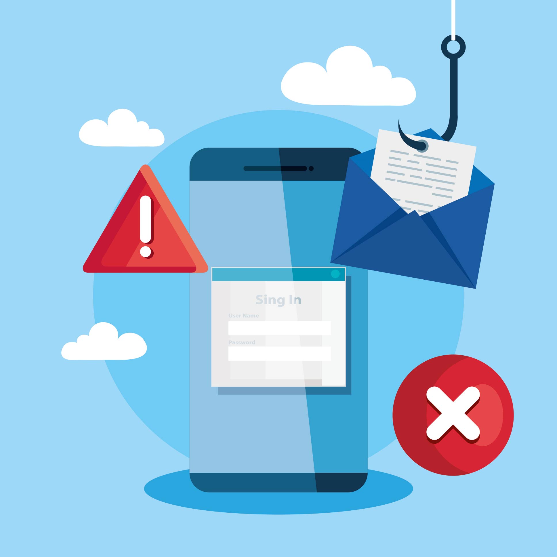 Phishing-Emails sind in aller Munde und teilweise sehr gut gemacht. Cyber-Kriminelle versenden Nachrichten über E-Mail oder Messenger-Dienste und versuchen so an wertvolle Informationen wie Passwörter, Zugangsdaten oder Kreditkarteninformationen zu gelangen. Ihre Erkennung ist manchmal gar nicht so einfach, dennoch gibt es einige Anzeichen, auf die Sie achten können.