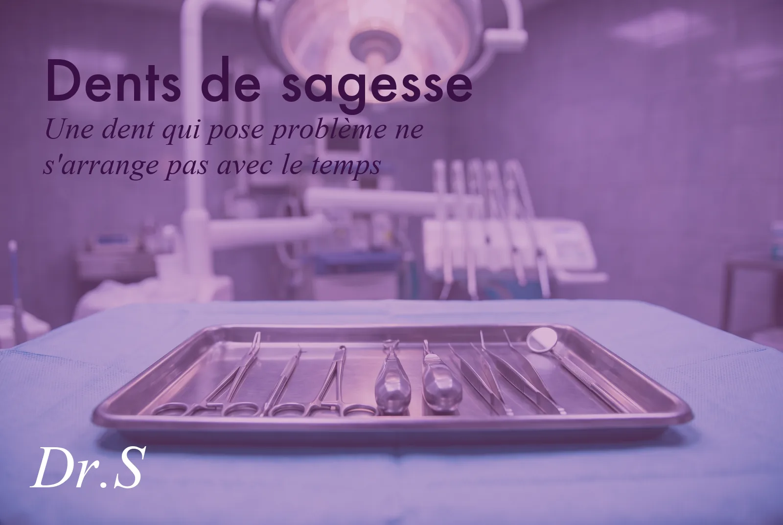 Extraction des dents de sagesse au cabinet du Dr Solène Vo Quang à Paris