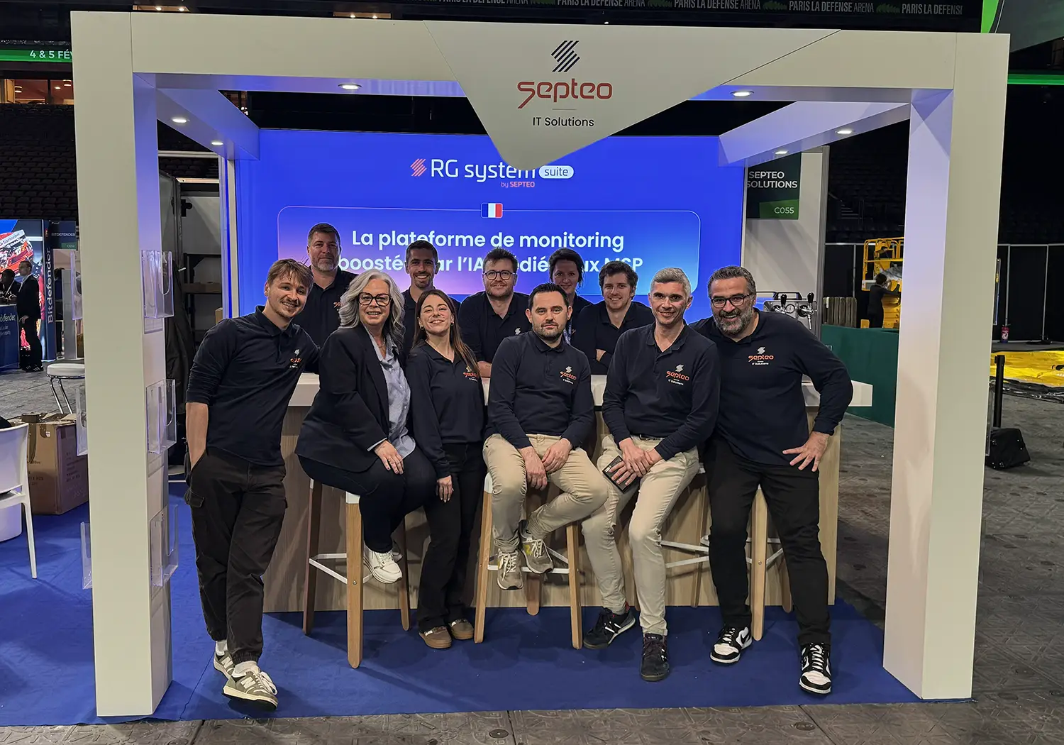 Equipe Septeo IT Solutions au salon IT Partners 2026