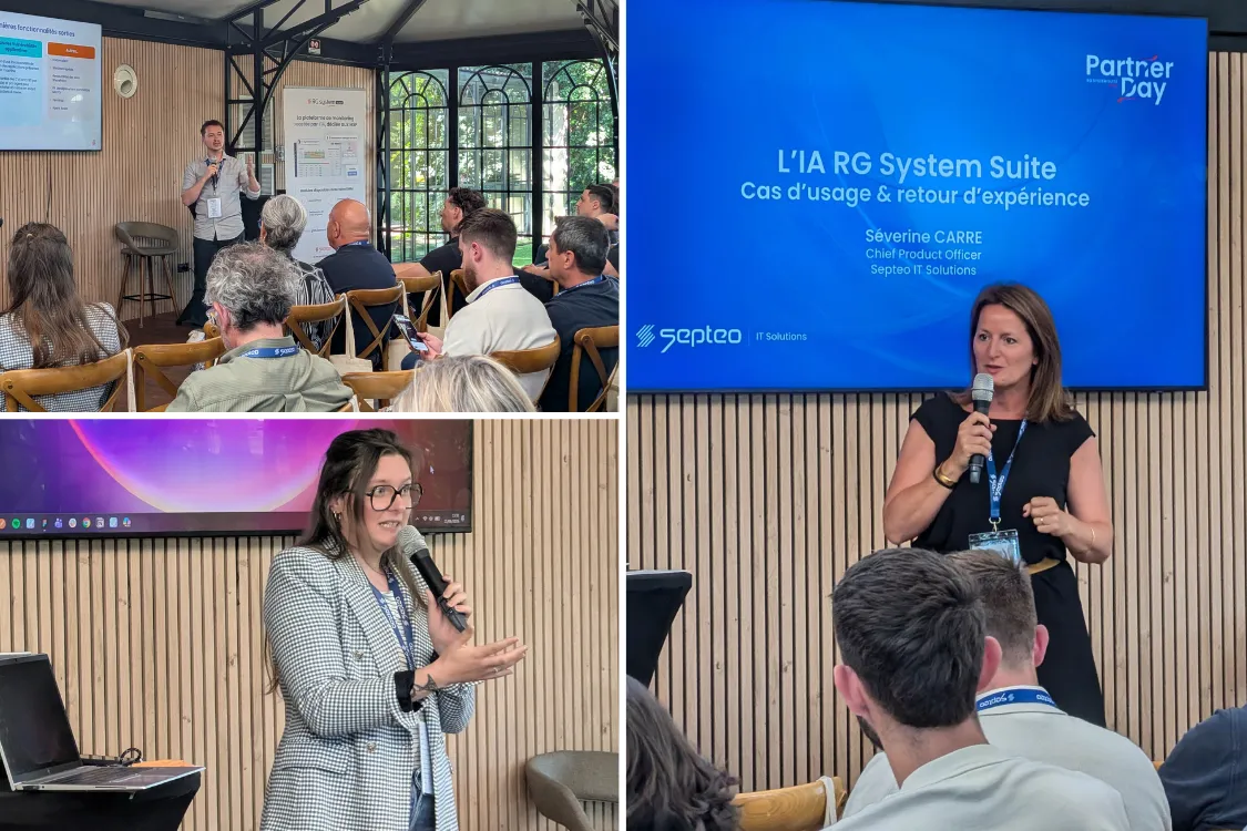 Equipe produit RG System Suite Partner Day 2026