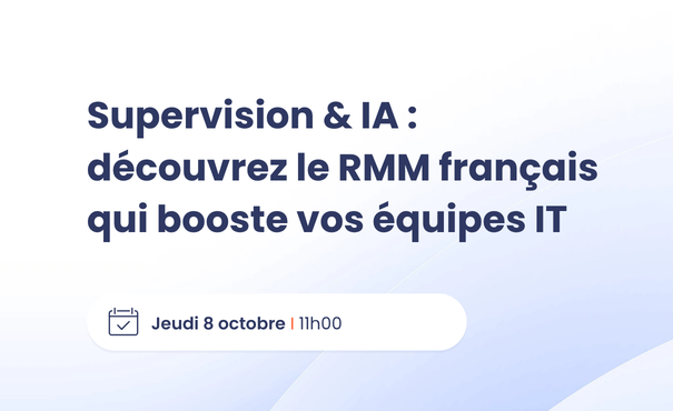 Webinar Supervision et IA le 8 octobre 2026 RG System Suite