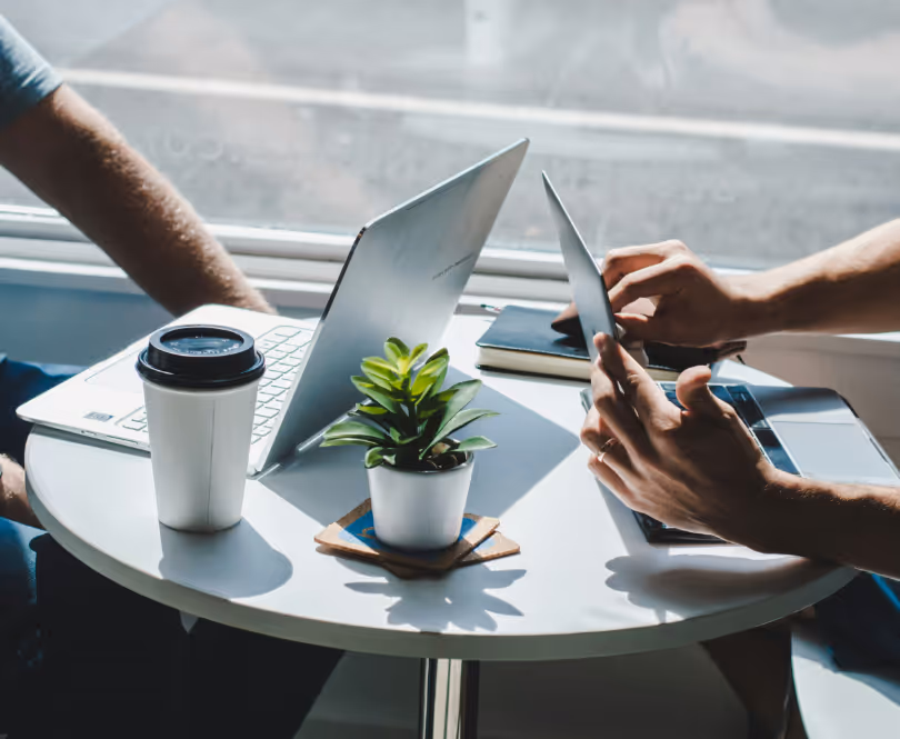 Personne qui discute