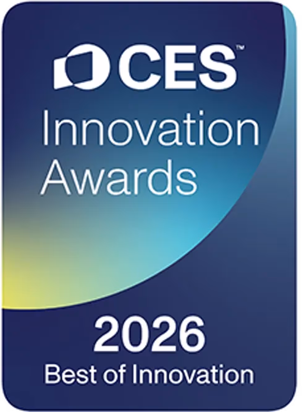 Badge for CES 2026 Innovation Awards