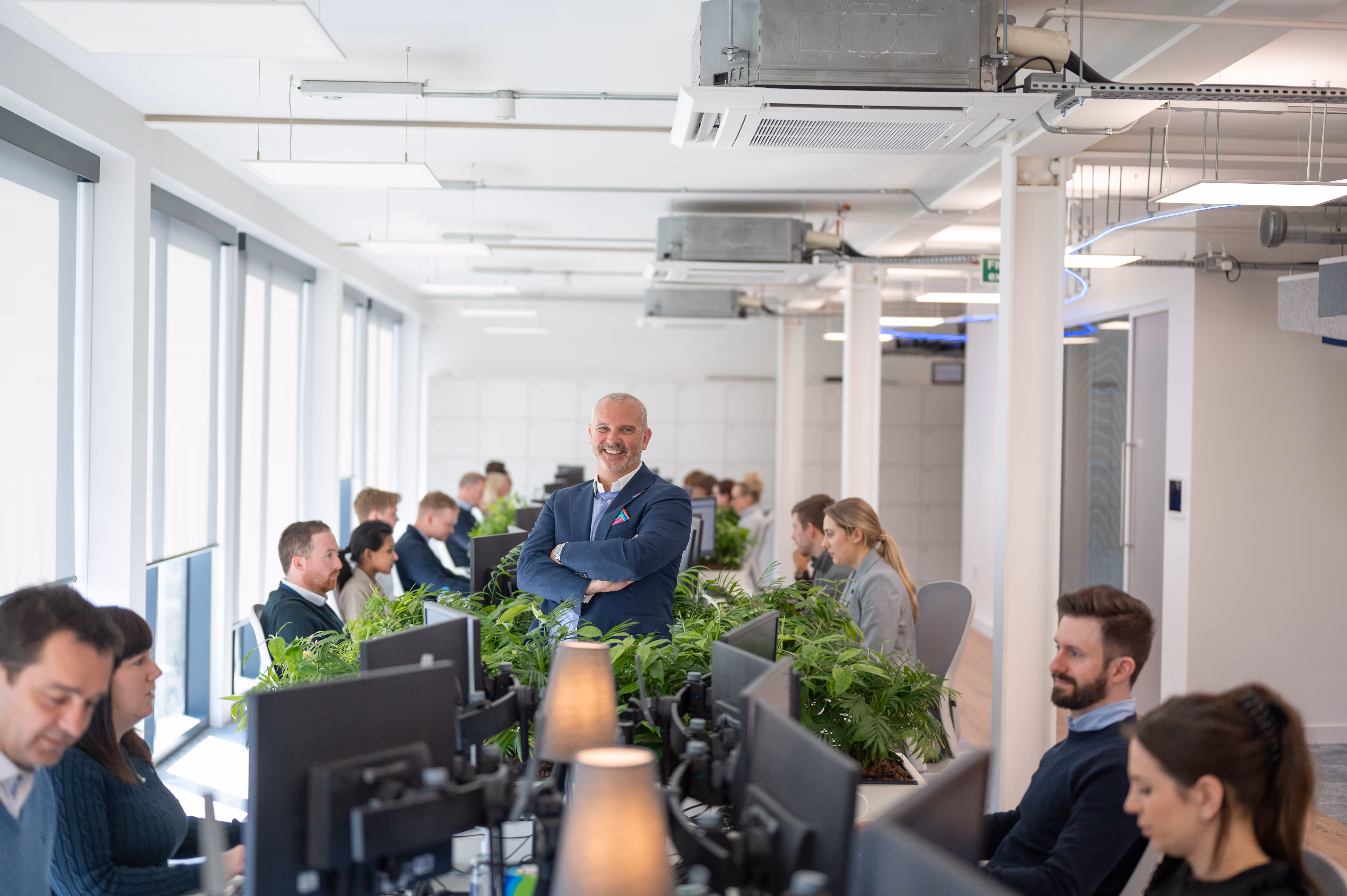 The K2 Group team in the Guildford UK office