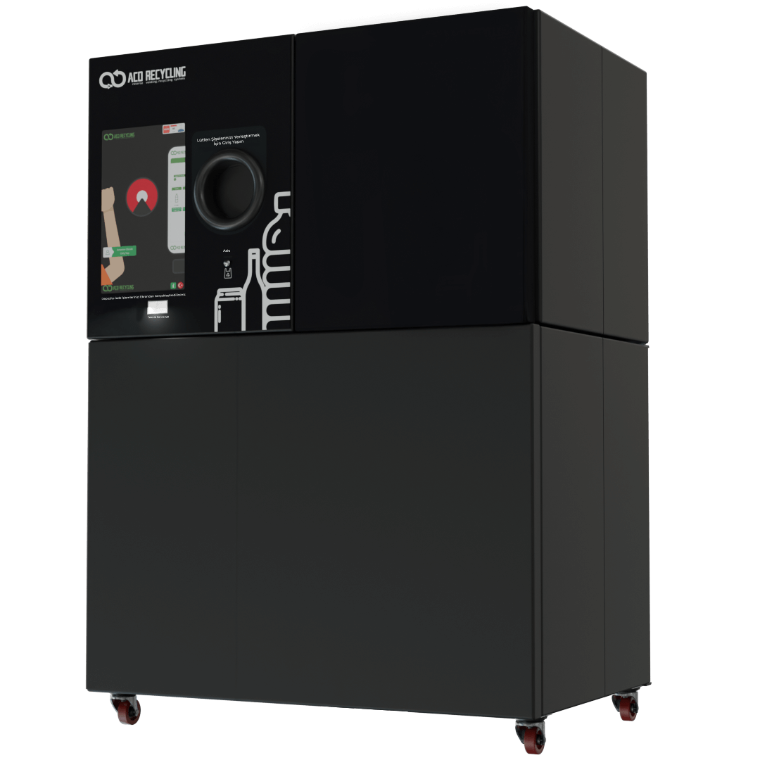 ACO Recycling K-3 TRIO T1800 reverse vending machine for glass bottles