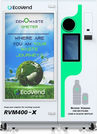 EcoVend RVM 400-X high-speed reverse vending machine