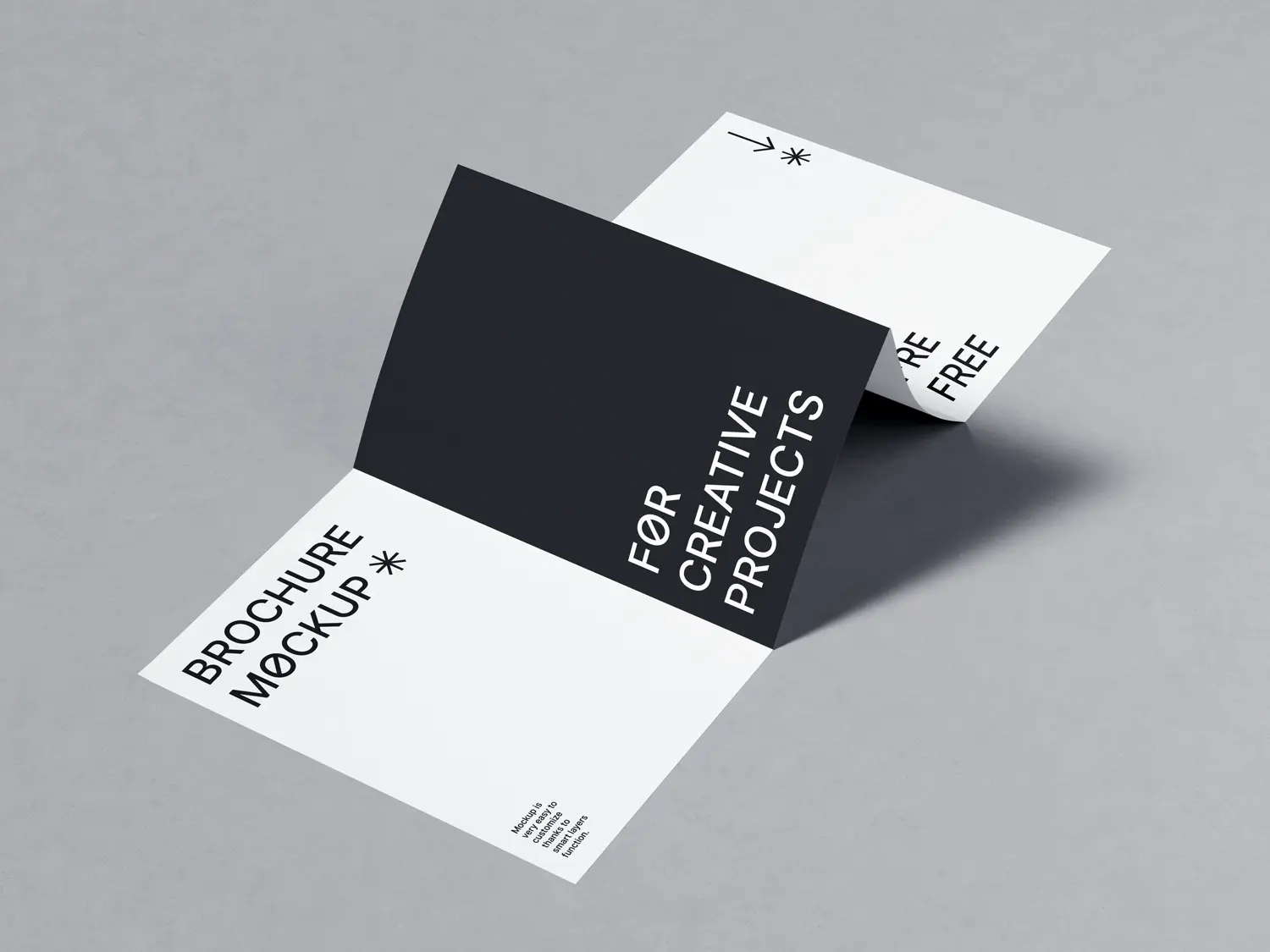 Mockup of Flyer