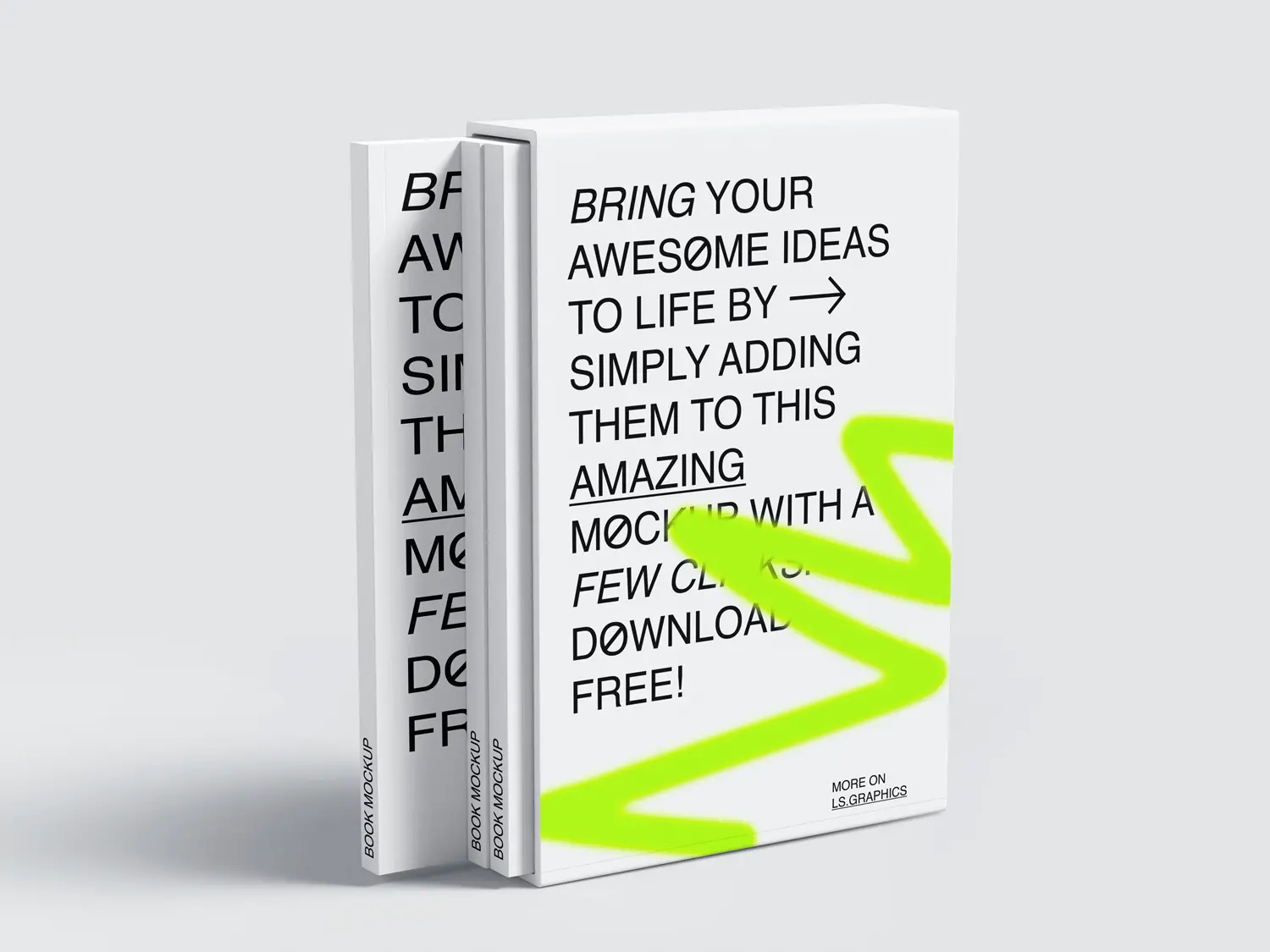 Mockup of Book