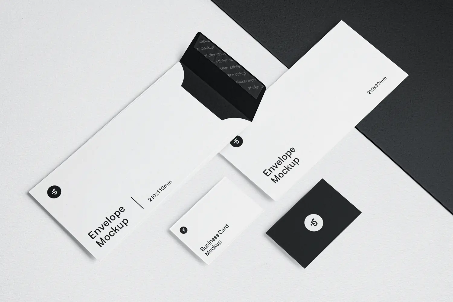 Mockup of Business Cards