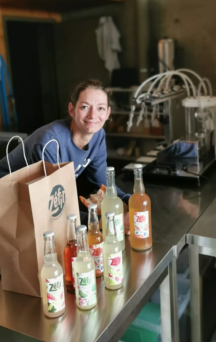 photo d'audrey gérante de zéfir
