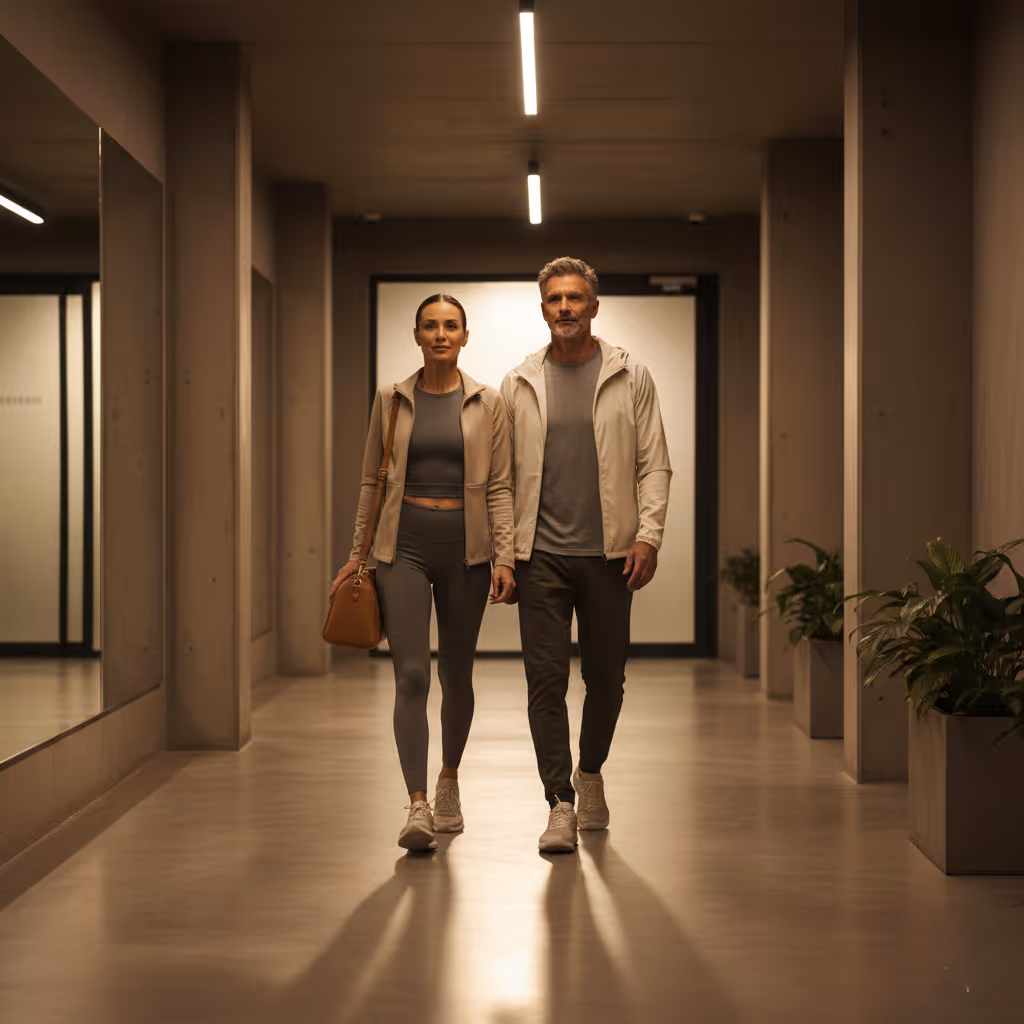 Man seated indoors with a soccer ball in natural light, representing Paragon’s musculoskeletal recovery expertise and regenerative treatment focus.