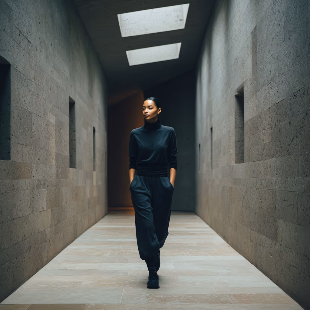 Man seated indoors with a soccer ball in natural light, representing Paragon’s musculoskeletal recovery expertise and regenerative treatment focus.