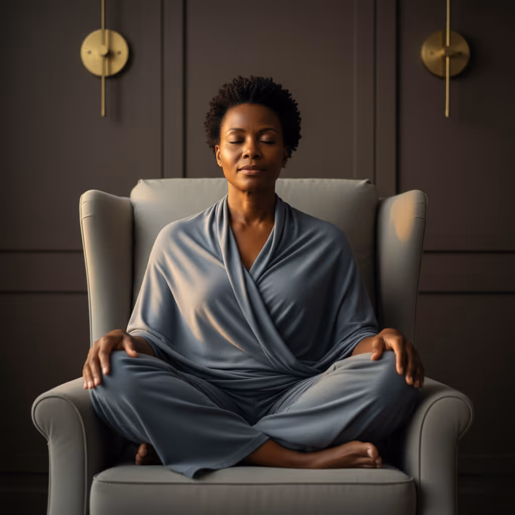 Man seated indoors with a soccer ball in natural light, representing Paragon’s musculoskeletal recovery expertise and regenerative treatment focus.