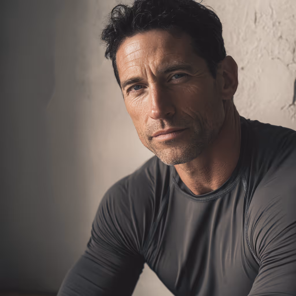 man and woman standing confidently in modern training studio, representing Paragon’s core philosophy of long-term athletic performance and whole-person regenerative care.