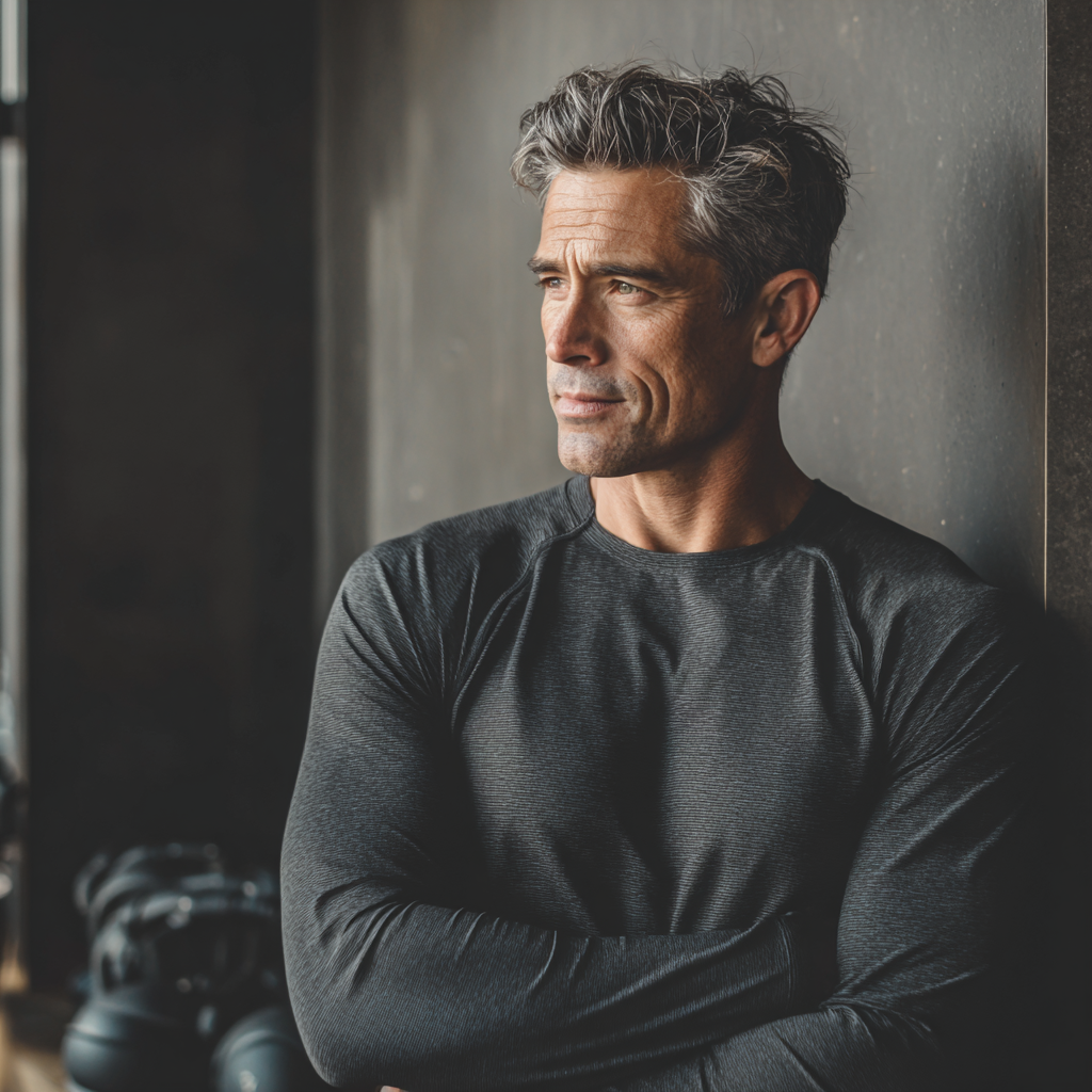 man and woman standing confidently in modern training studio, representing Paragon’s core philosophy of long-term athletic performance and whole-person regenerative care.