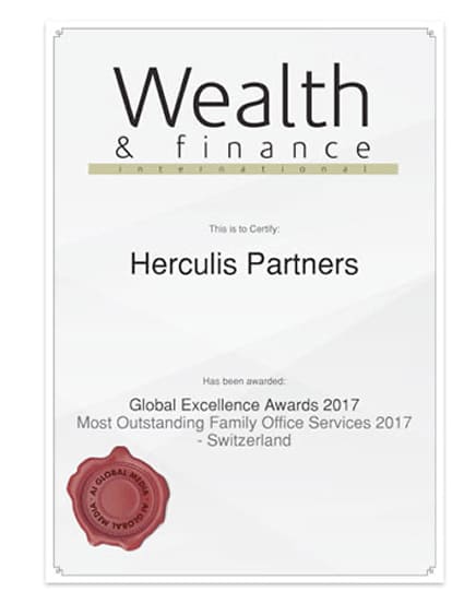 Wealth and finance Award