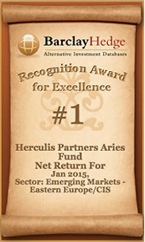 Barclay Hedge Recognition Award for Excellence