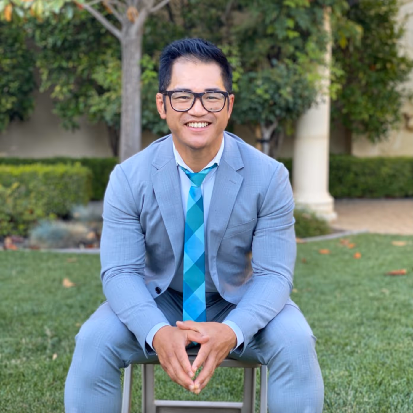 Portrait of client sharing positive feedback about Blue Coding’s hiring process