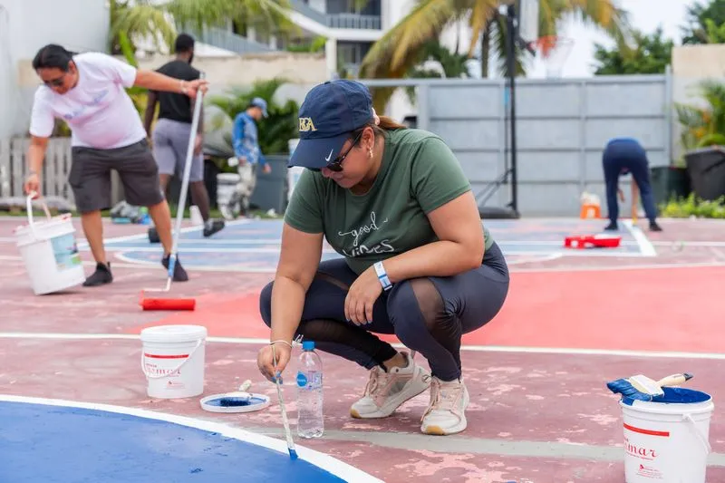 Blue Coding community volunteer work