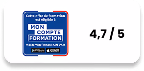 Logo officiel Mon Compte Formation – formations Business Speaking éligibles CPF
