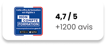 Logo officiel Mon Compte Formation – formations Business Speaking éligibles CPF