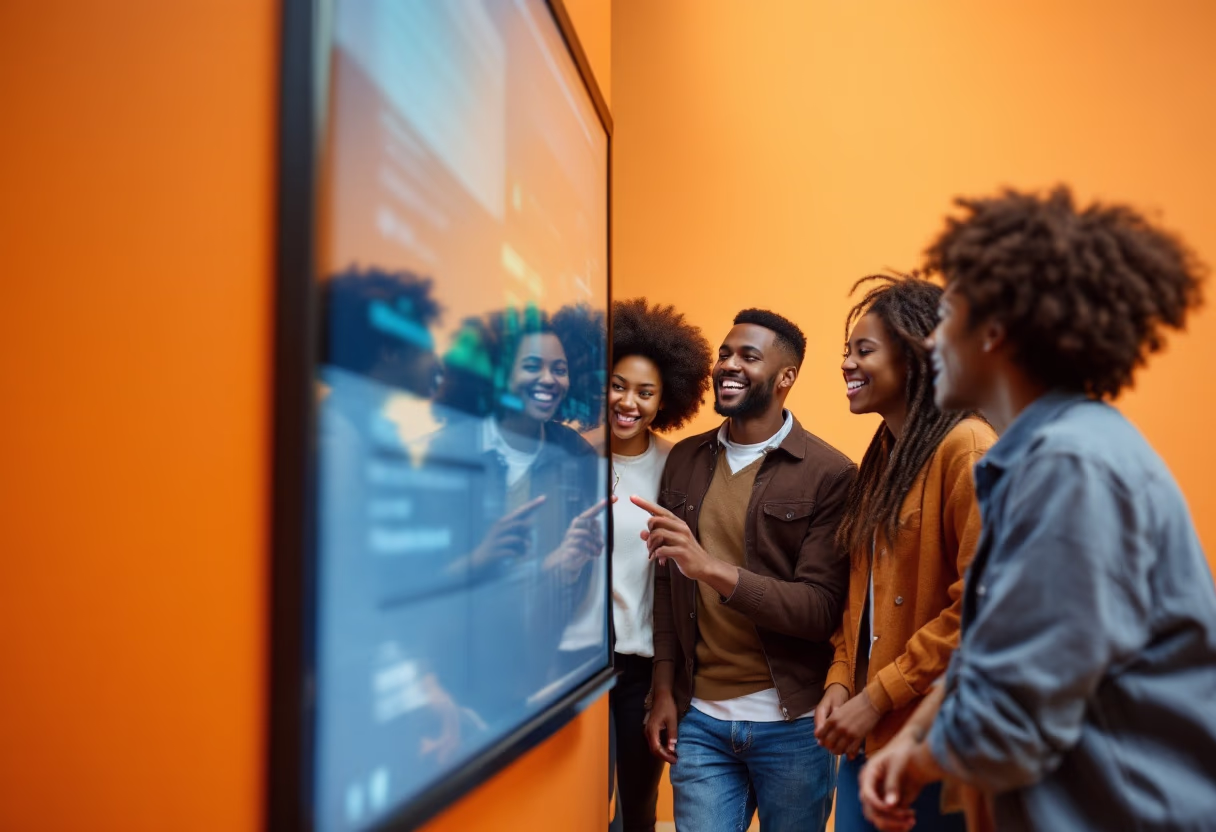 image of students using technology (for a edtech)