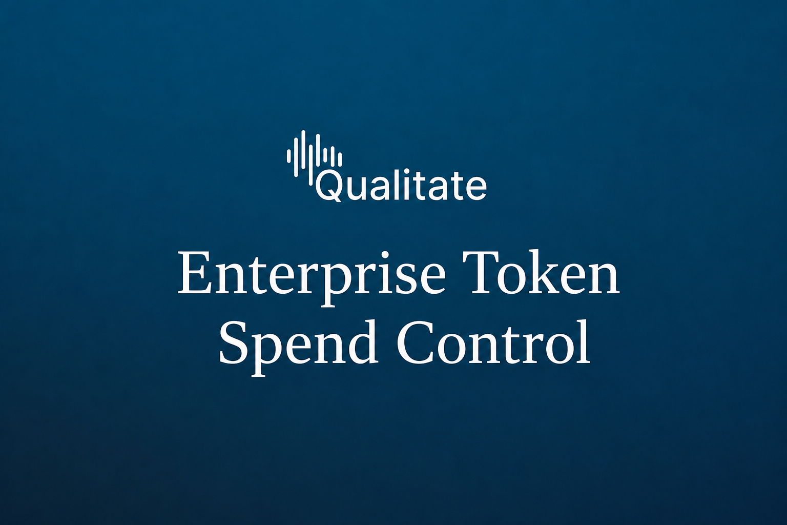 How are enterprises trying to control token spend?