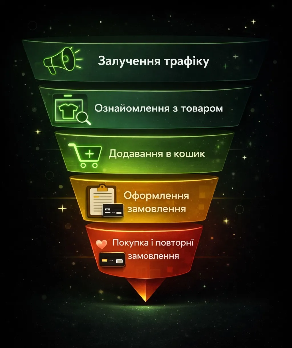 маркетингова воронка продажів