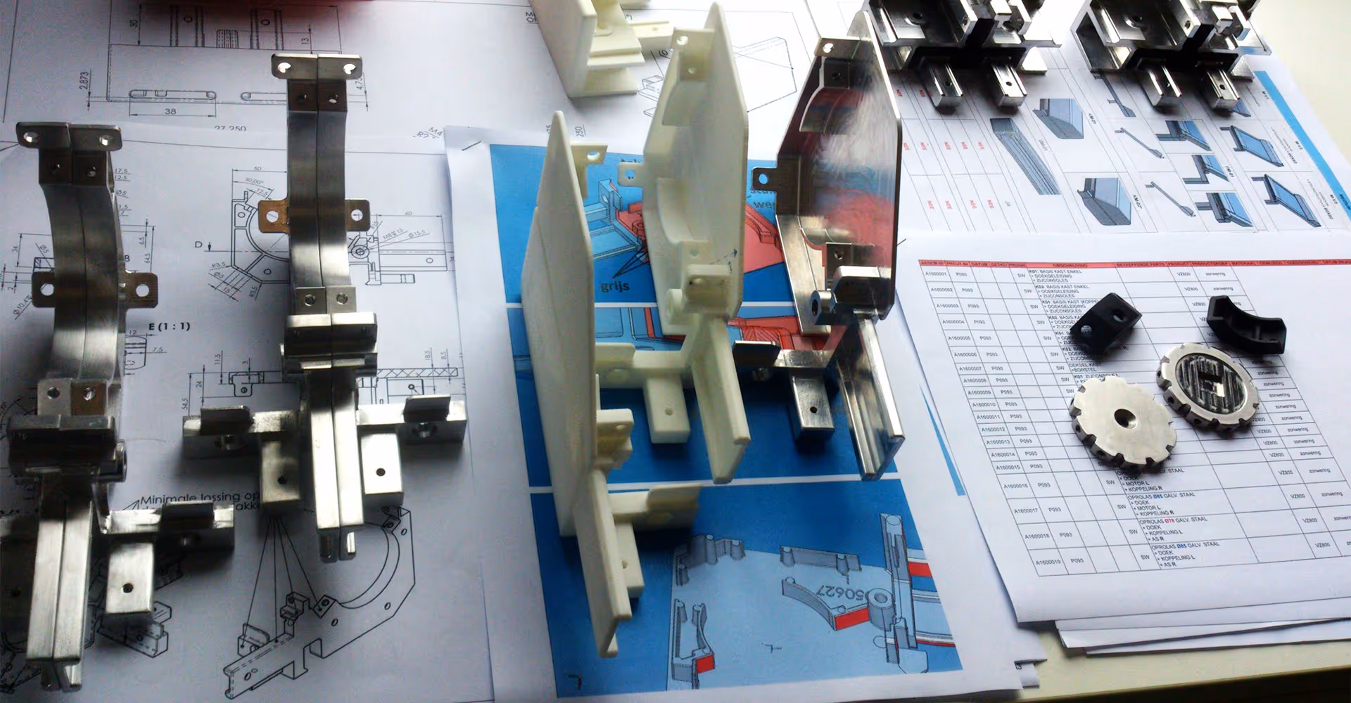 3D print prototypes van onderdelen
