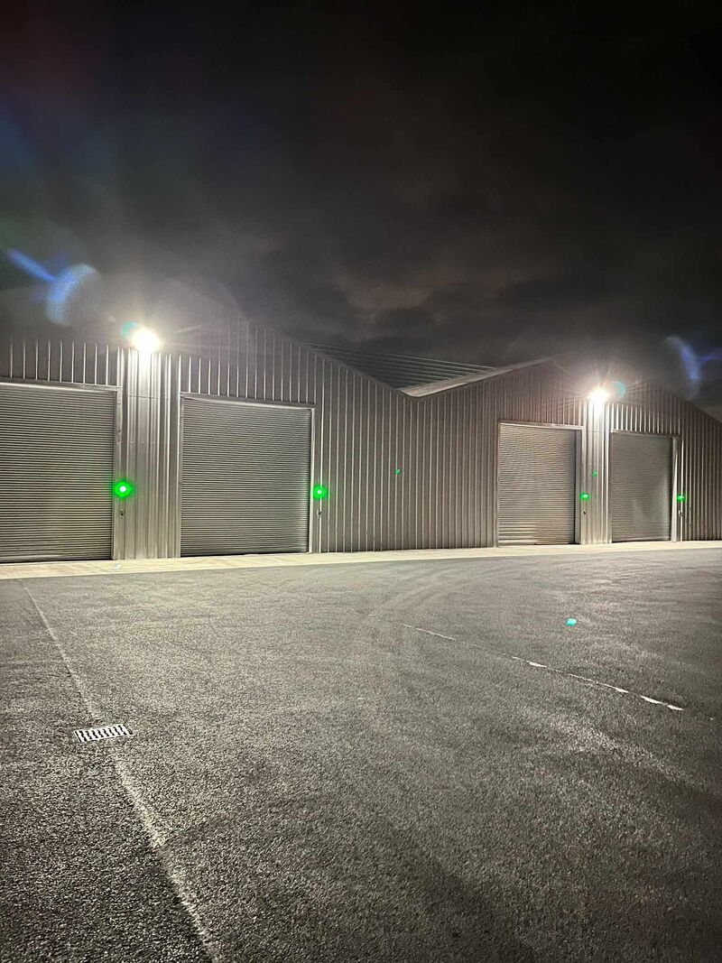 A Bright Solution installed a drainage system in for a industrial warehouse in London.