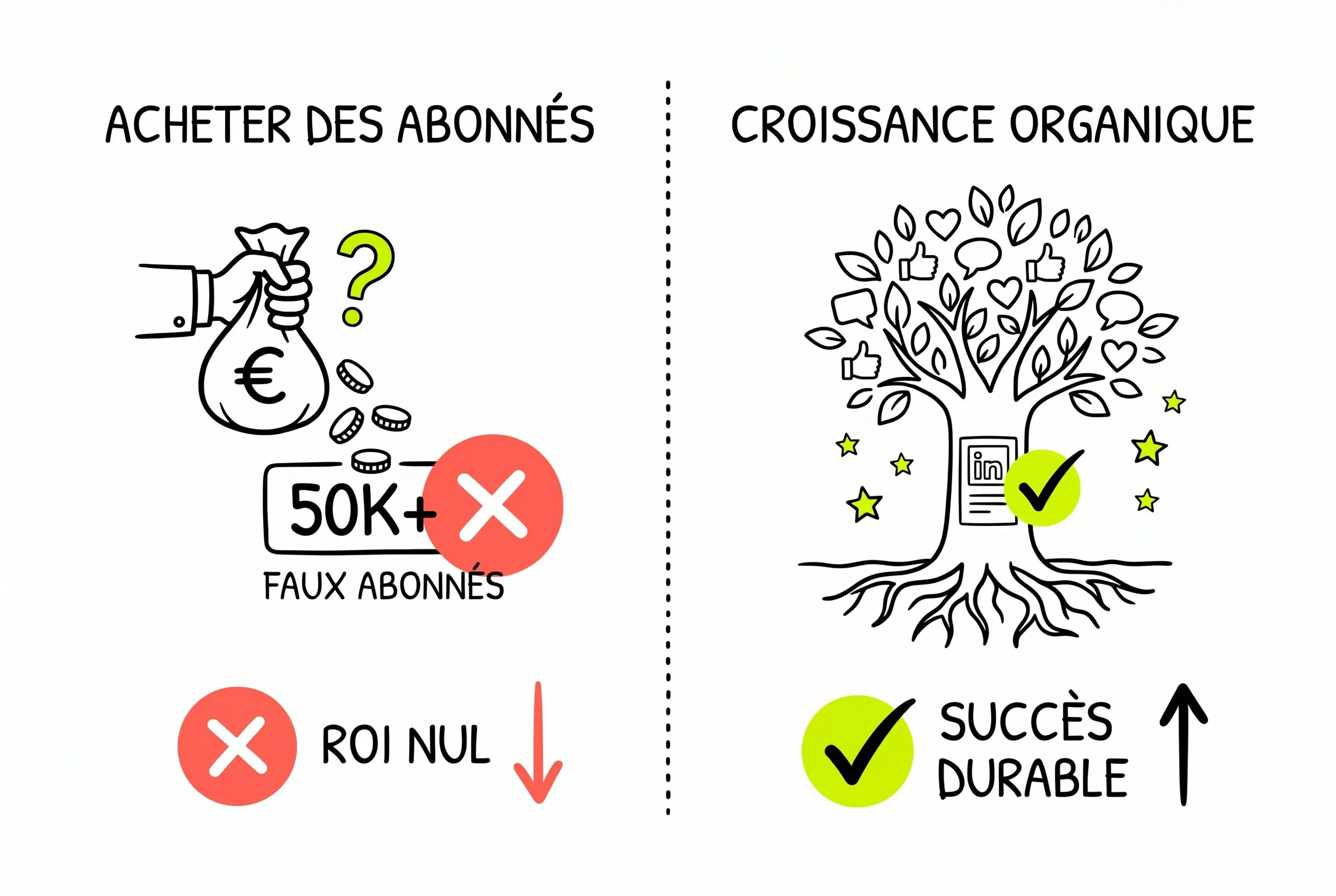 Acheter des Abonnés LinkedIn : Prix, Risques et Alternatives (2026)