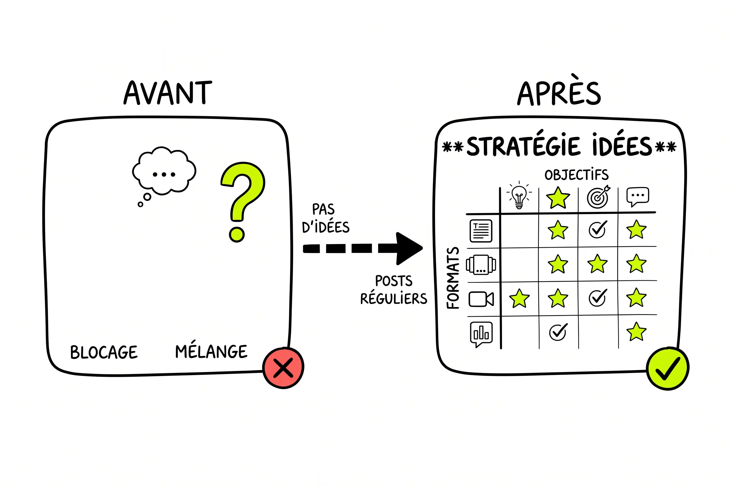 +50 Idées de Post LinkedIn pour Ne Plus Jamais Être en Panne d'Inspiration