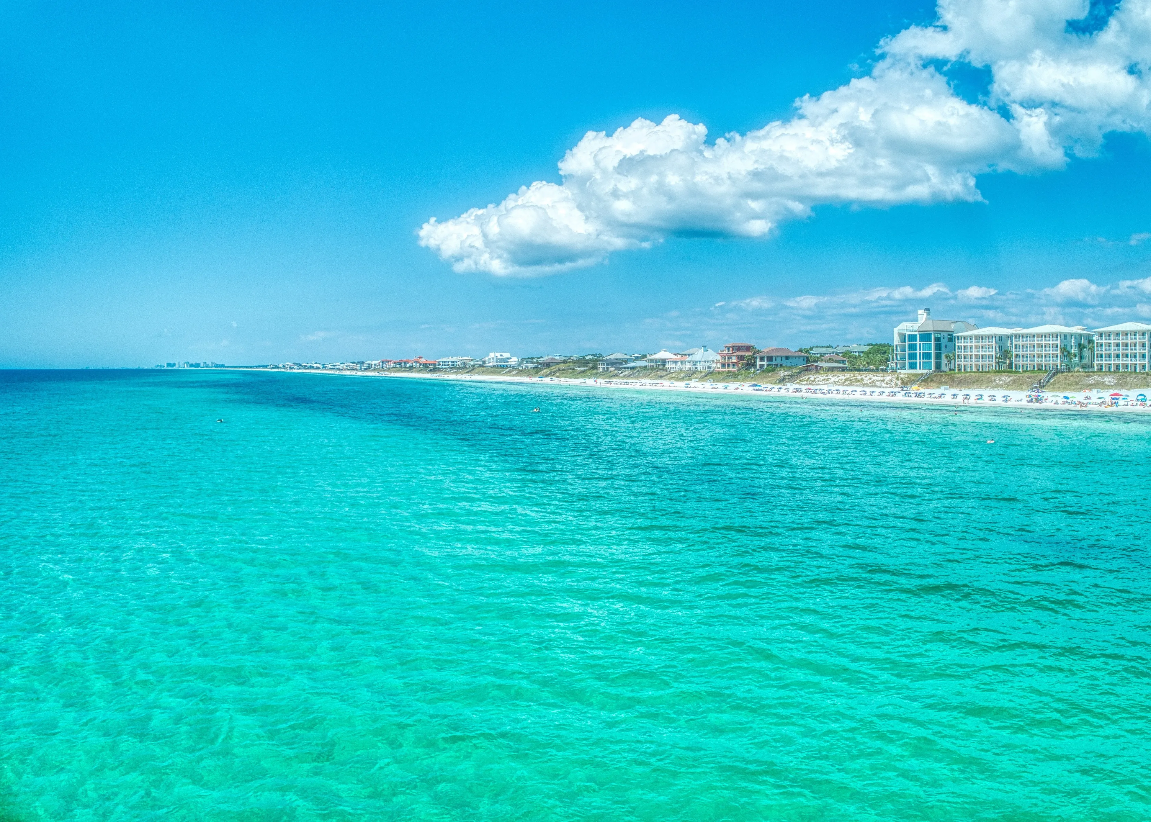 Santa Rosa Beach, FL beach background