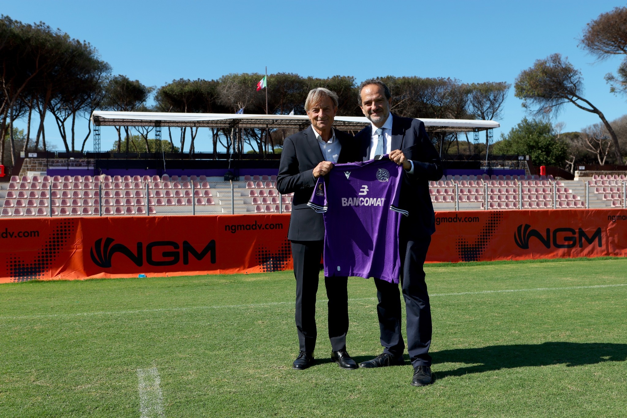 VISITA ISTITUZIONALE DEL PRESIDENTE DELLA LEGA PRO MATTEO MARANI ALL'OSTIAMARE