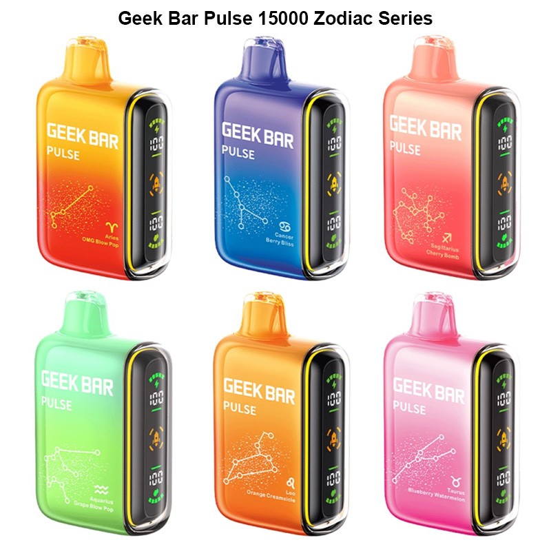 Geek Bar Pulse 15000 Disposable Vape 15,000 Puffs